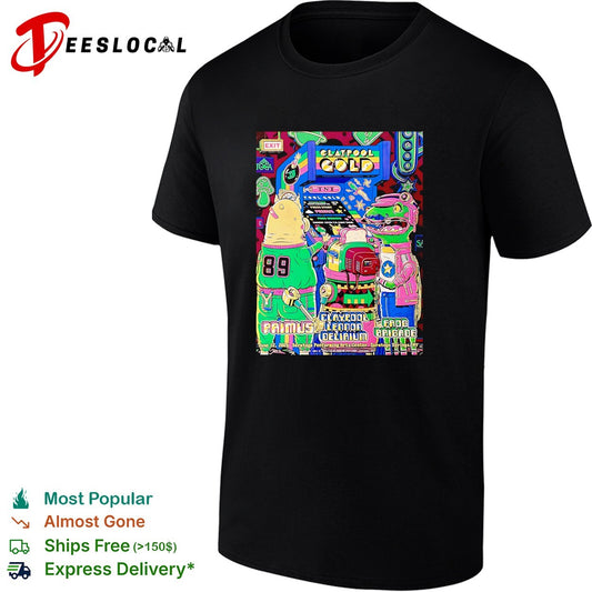 Claypool Gold Primus Claypool Lennon Delirium and Frog Brigade Saratoga Springs New York 2026 shirt