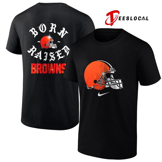 Cleveland Browns x Born and Raised logo shirt