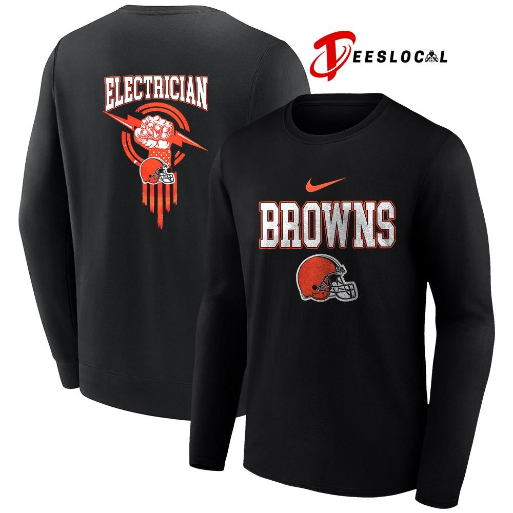 Cleveland Browns x Hello Kitty Stanley Cup champions trophy graphic shirt