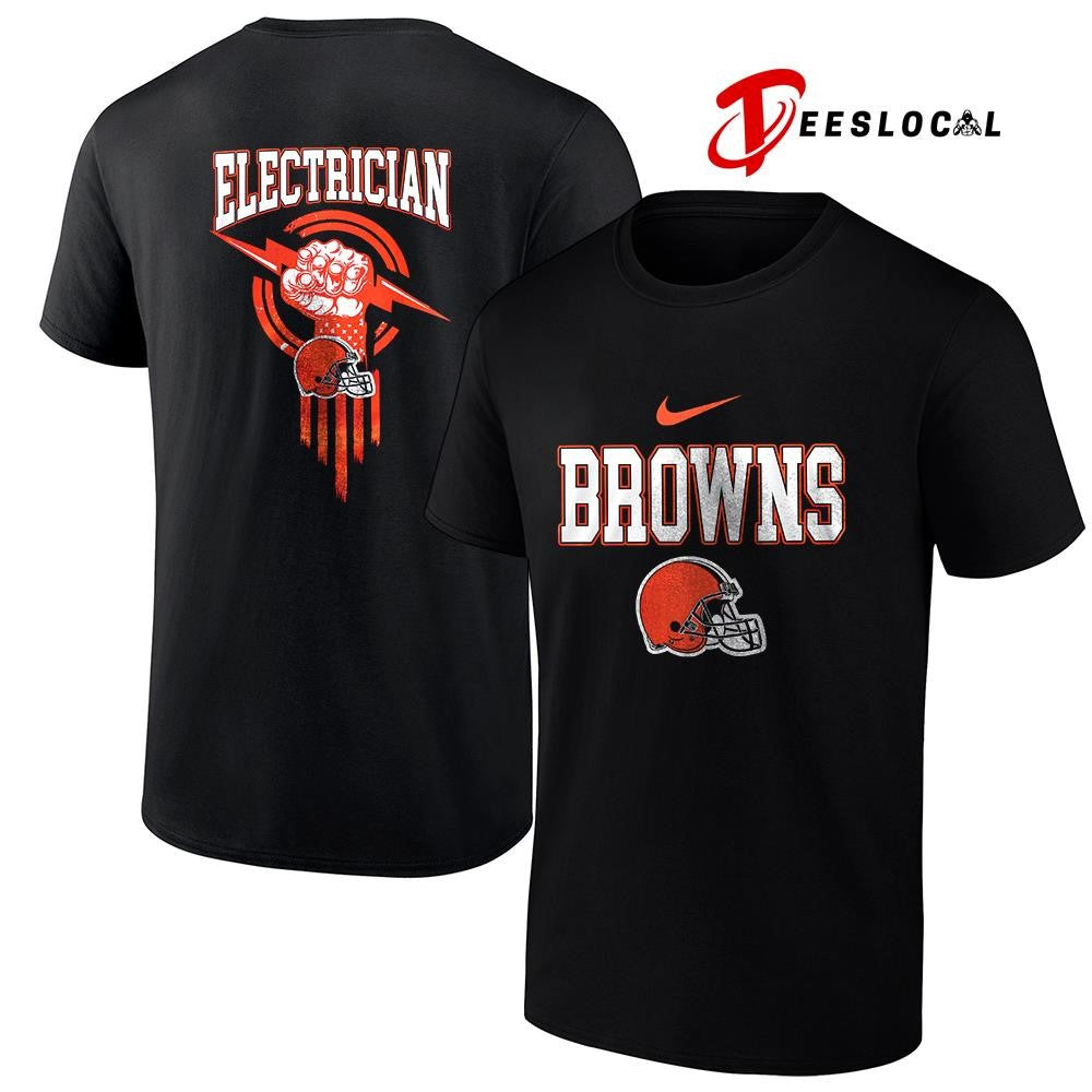 Cleveland Browns x Hello Kitty Stanley Cup champions trophy graphic shirt