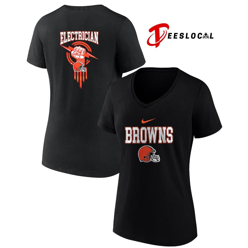 Cleveland Browns x Hello Kitty Stanley Cup champions trophy graphic shirt