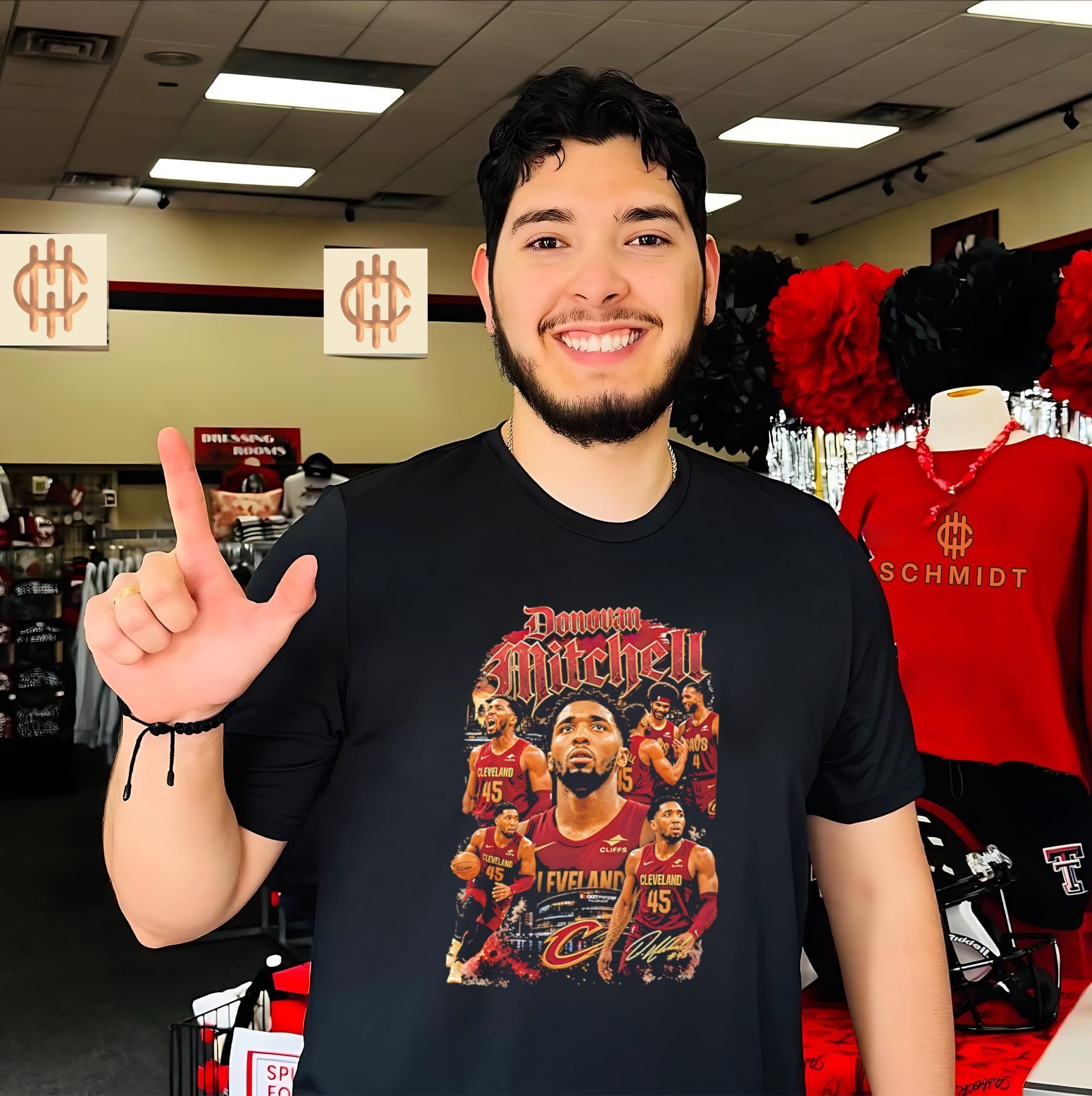 Cleveland Cavaliers Donovan Mitchell vintage shirt