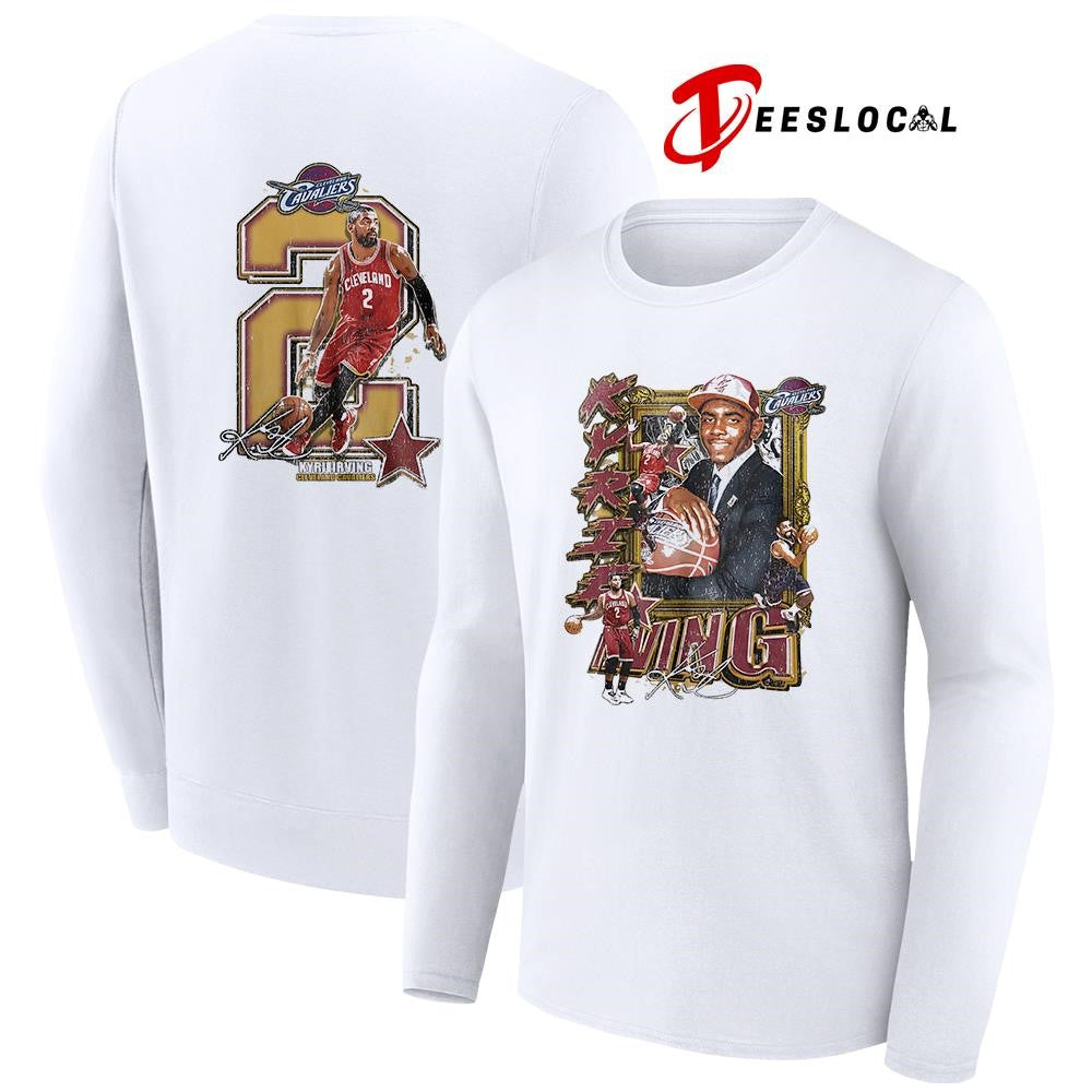 Cleveland Cavaliers Kyrie Irving 2 signature pose shirt