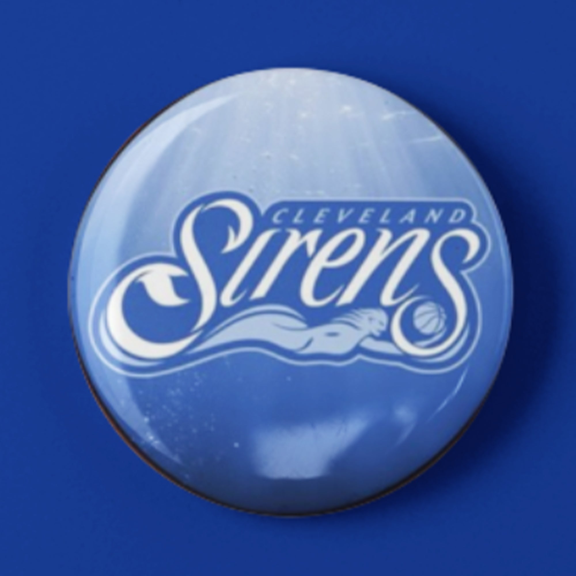 Cleveland Sirens Button
