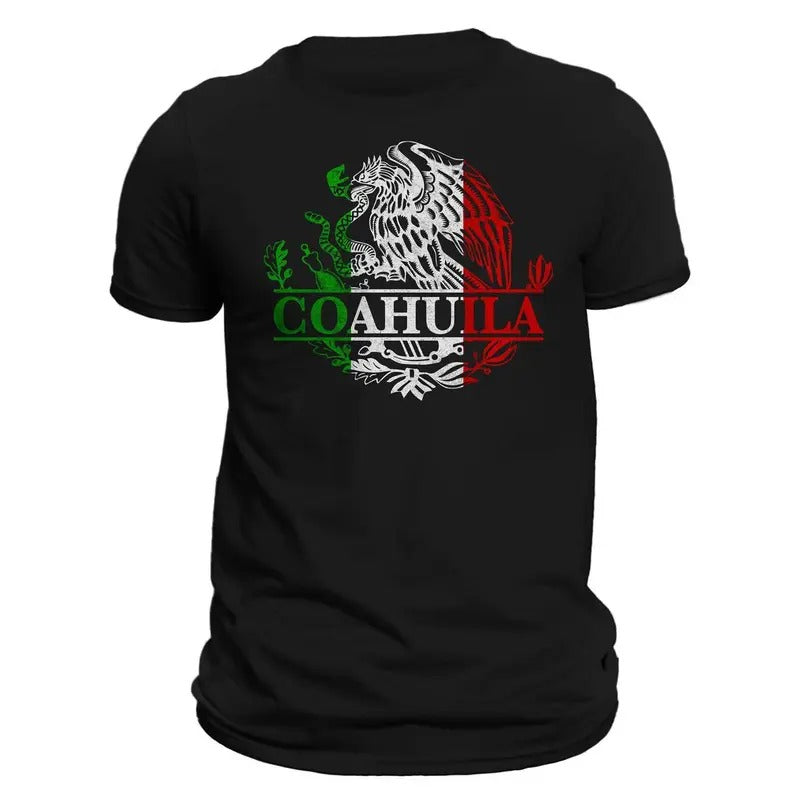 Coahuila Mexico Eagle Emblem Mexican T-Shirts
