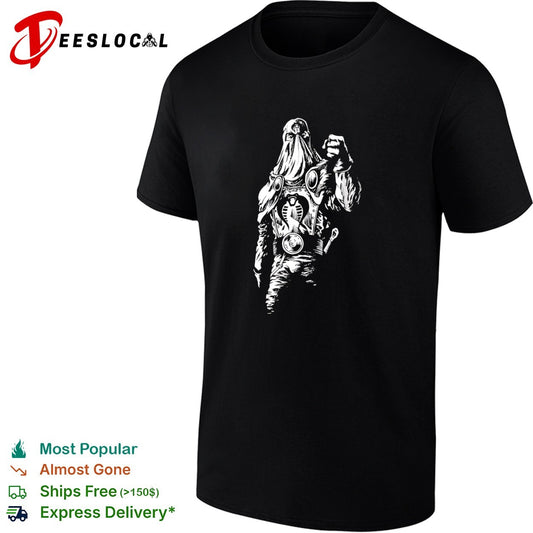 Cobra Commander G I Joe Retro High Contrast Hooded Leader Action Figure Fan shirt