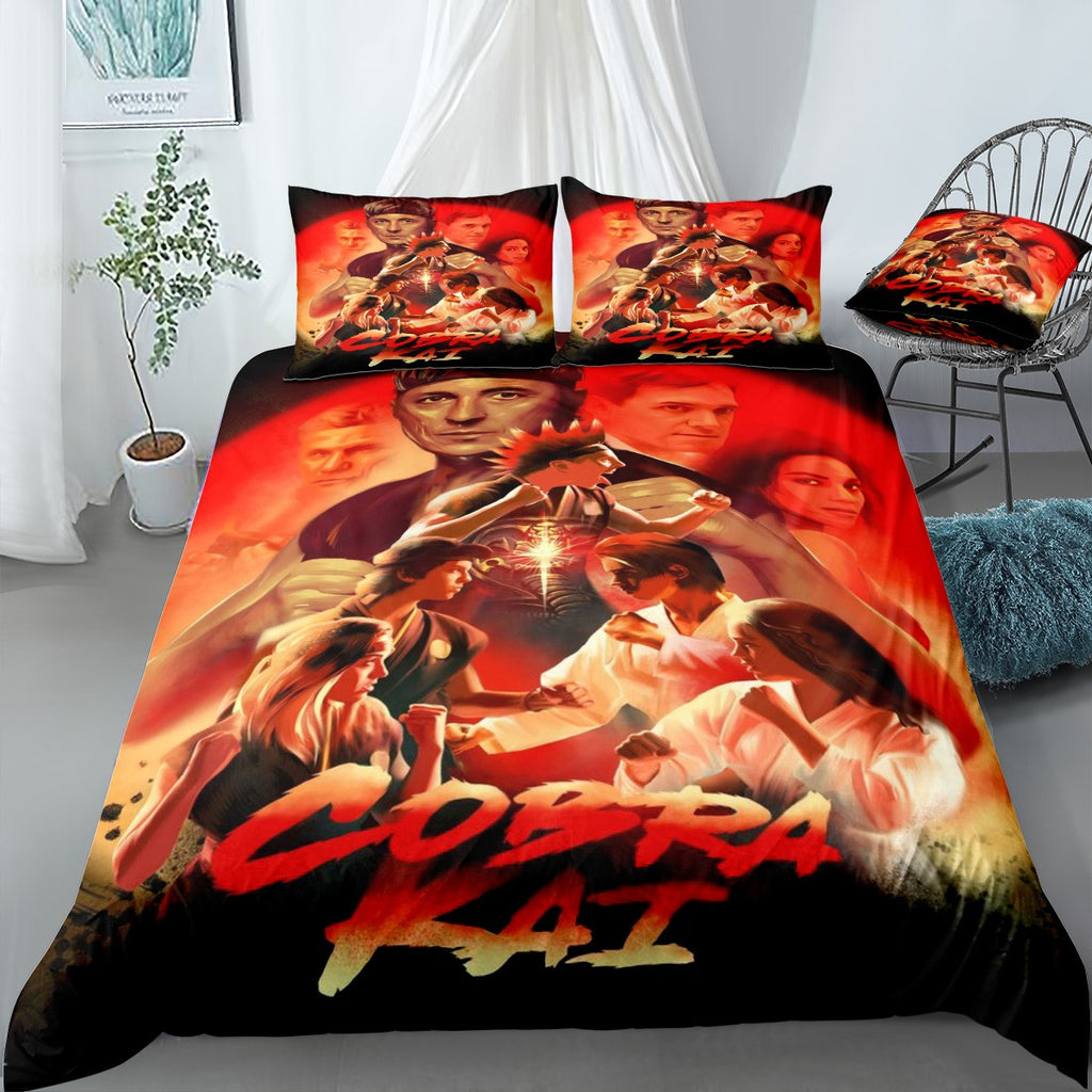 Cobra Kai Bedding Set (Duvet Cover & Pillow Shams)