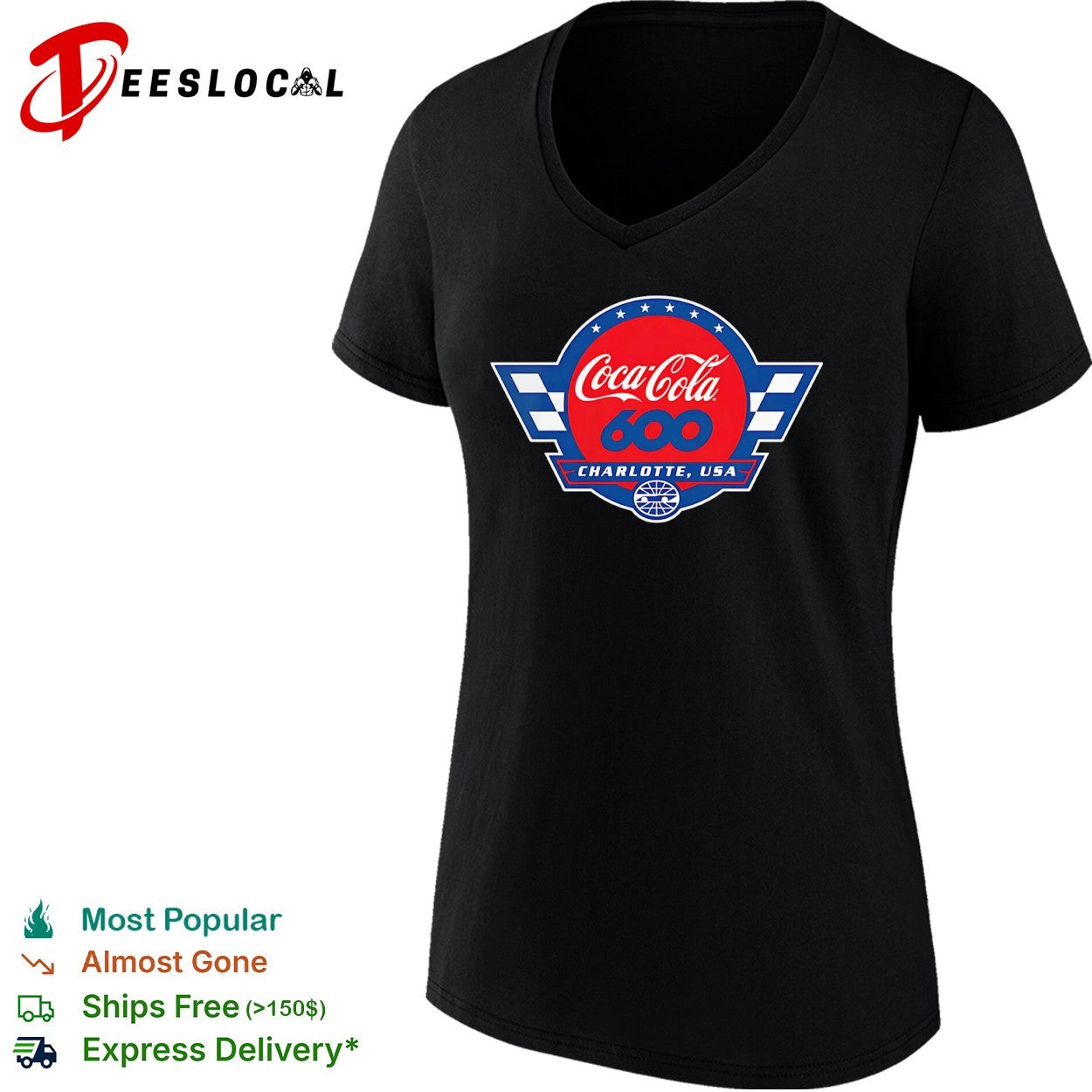 Coca Cola 600 Charlotte USA Nascar Motorsport Sport Racing Shirt