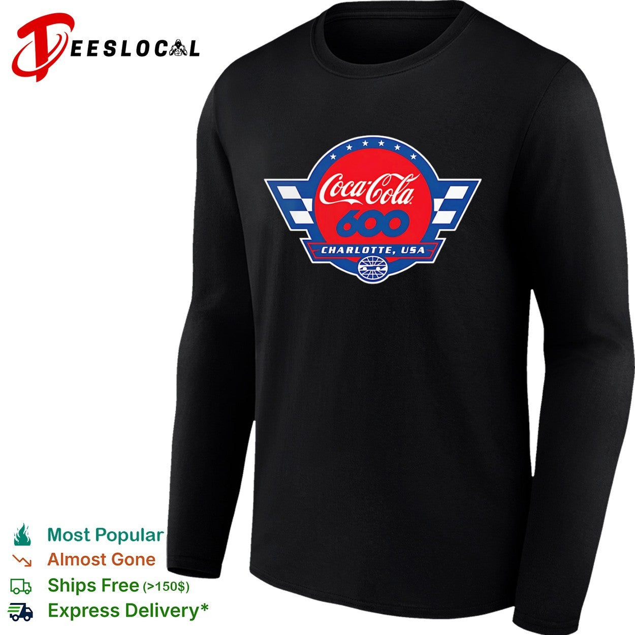Coca Cola 600 Charlotte USA Nascar Motorsport Sport Racing Shirt