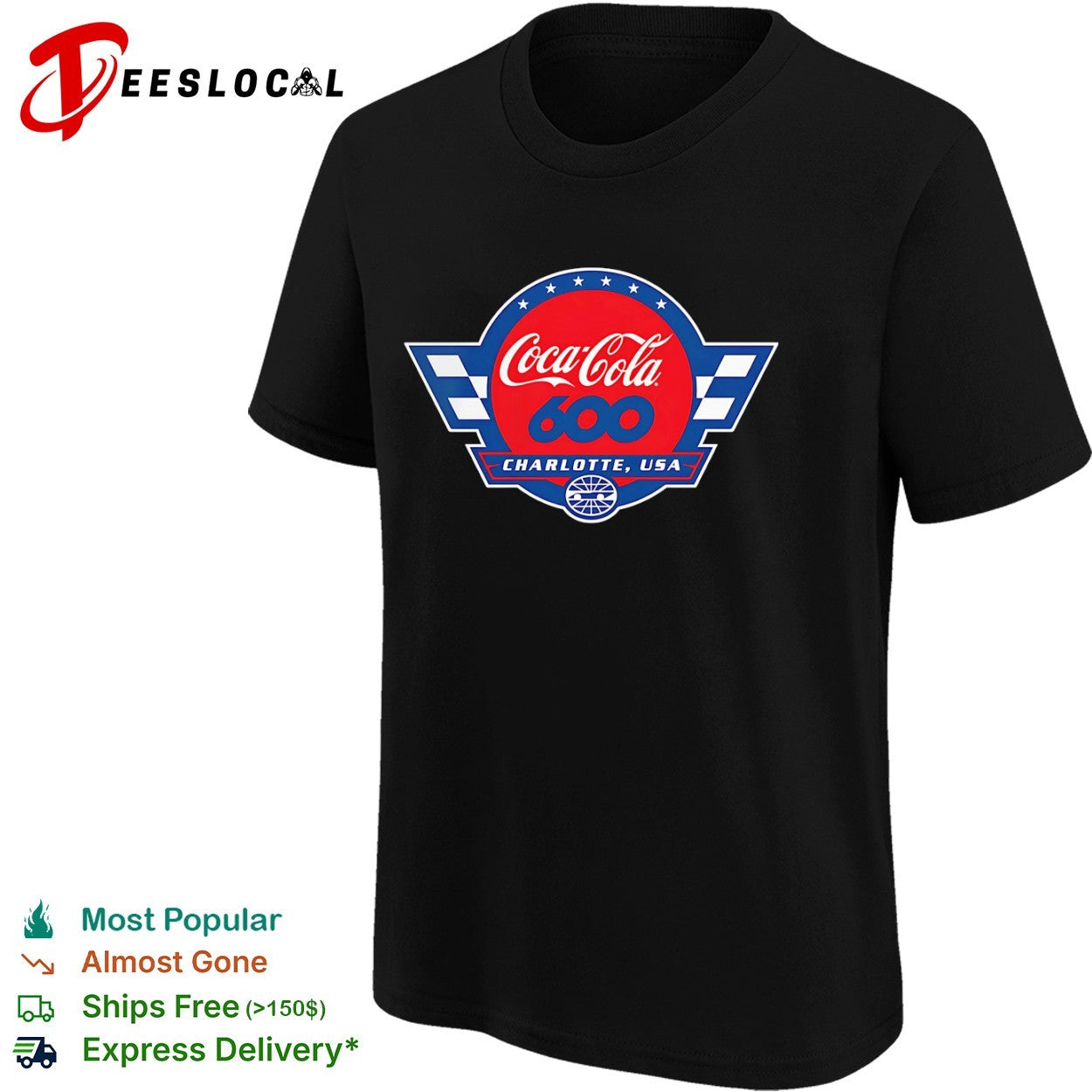 Coca Cola 600 Charlotte USA Nascar Motorsport Sport Racing Shirt