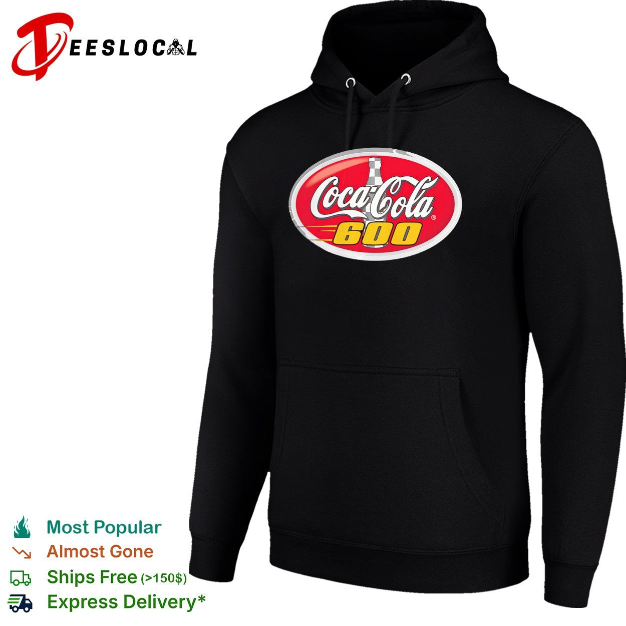 Coca Cola 600 Nascar Racing Event Logo Checkered Bottle shirt