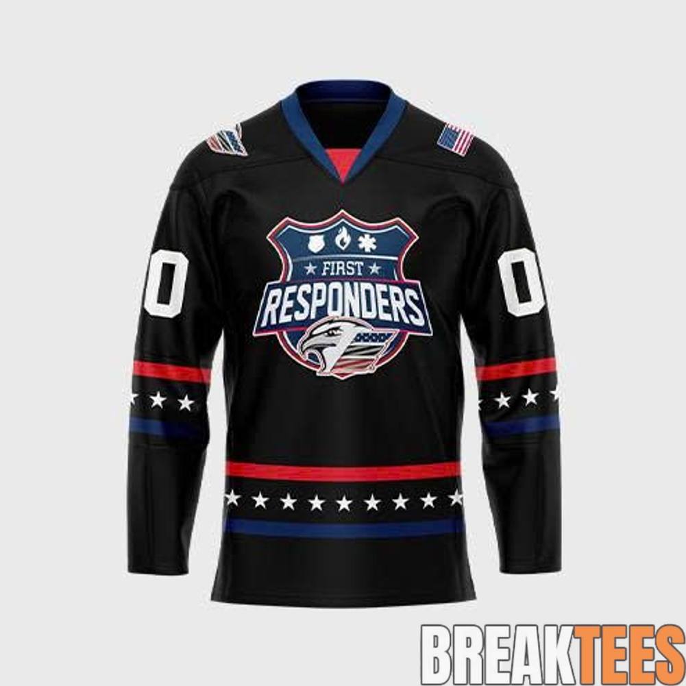 Colorado Eagles First Responders Night Hockey Jersey