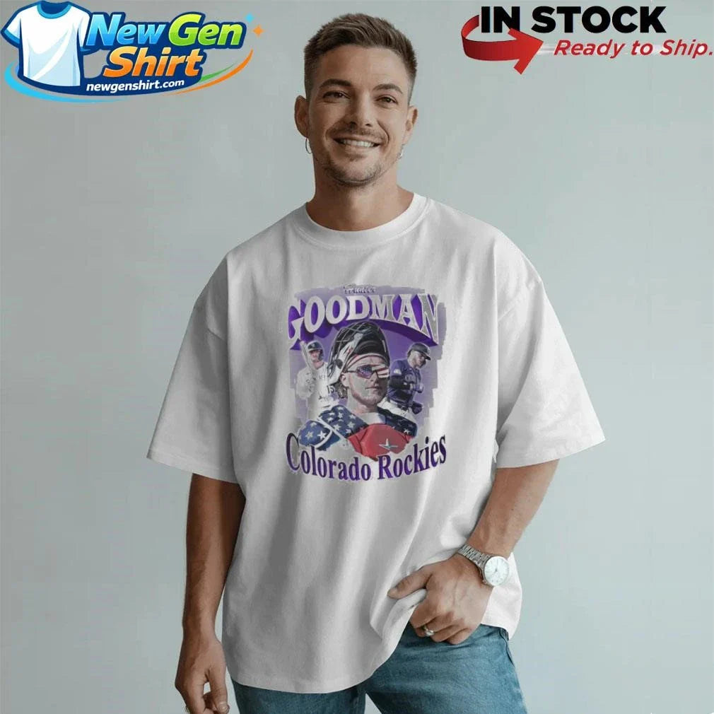 Colorado Rockies Hunter Goodman 2026 Shirt