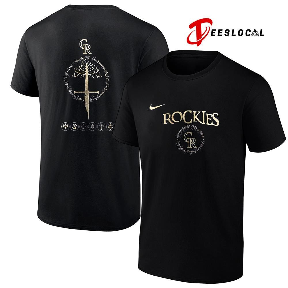 Colorado Rockies The Lord of The Rings logo shirt