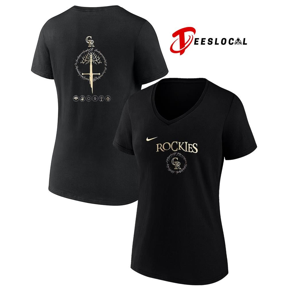 Colorado Rockies The Lord of The Rings logo shirt