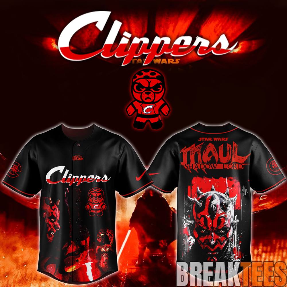 Columbus Clippers x Star Wars Maul Shadow Lord Limited Jersey