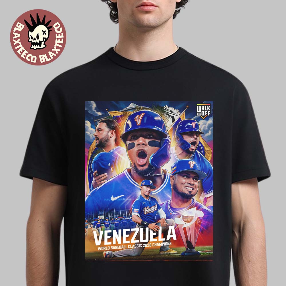 Congrats Team Venezuela Defeat Team USA To Become World Baseball Classic 2026 Champions First Time Ever T-Shirt