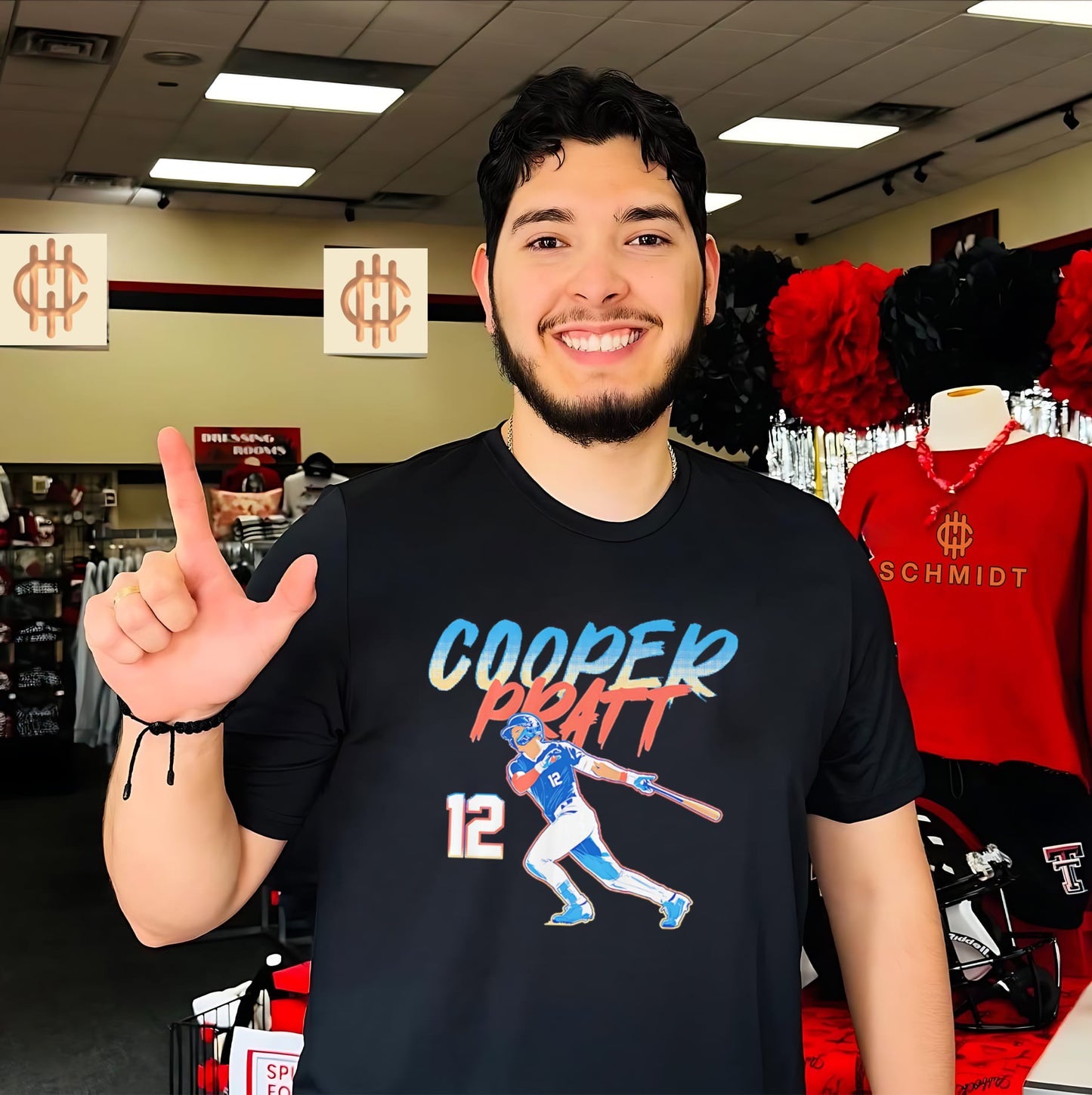 Cooper Pratt Milwaukee Baseball Slugger Swing Number shirt