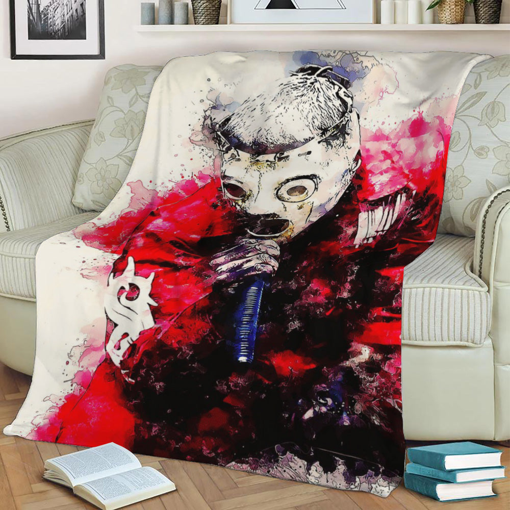 Corey Taylor Fleece Throw Blanket