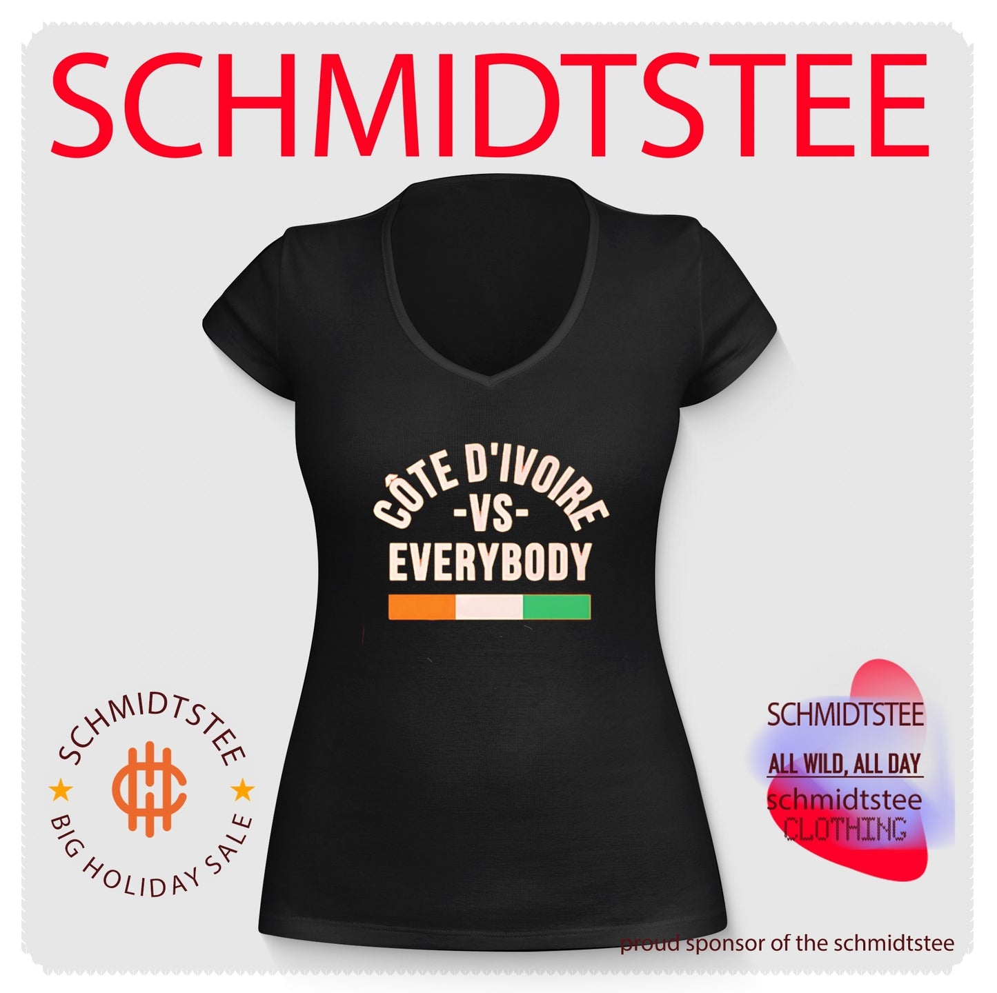 Cote d’Ivoire vs Everybody Ivory Coast shirt