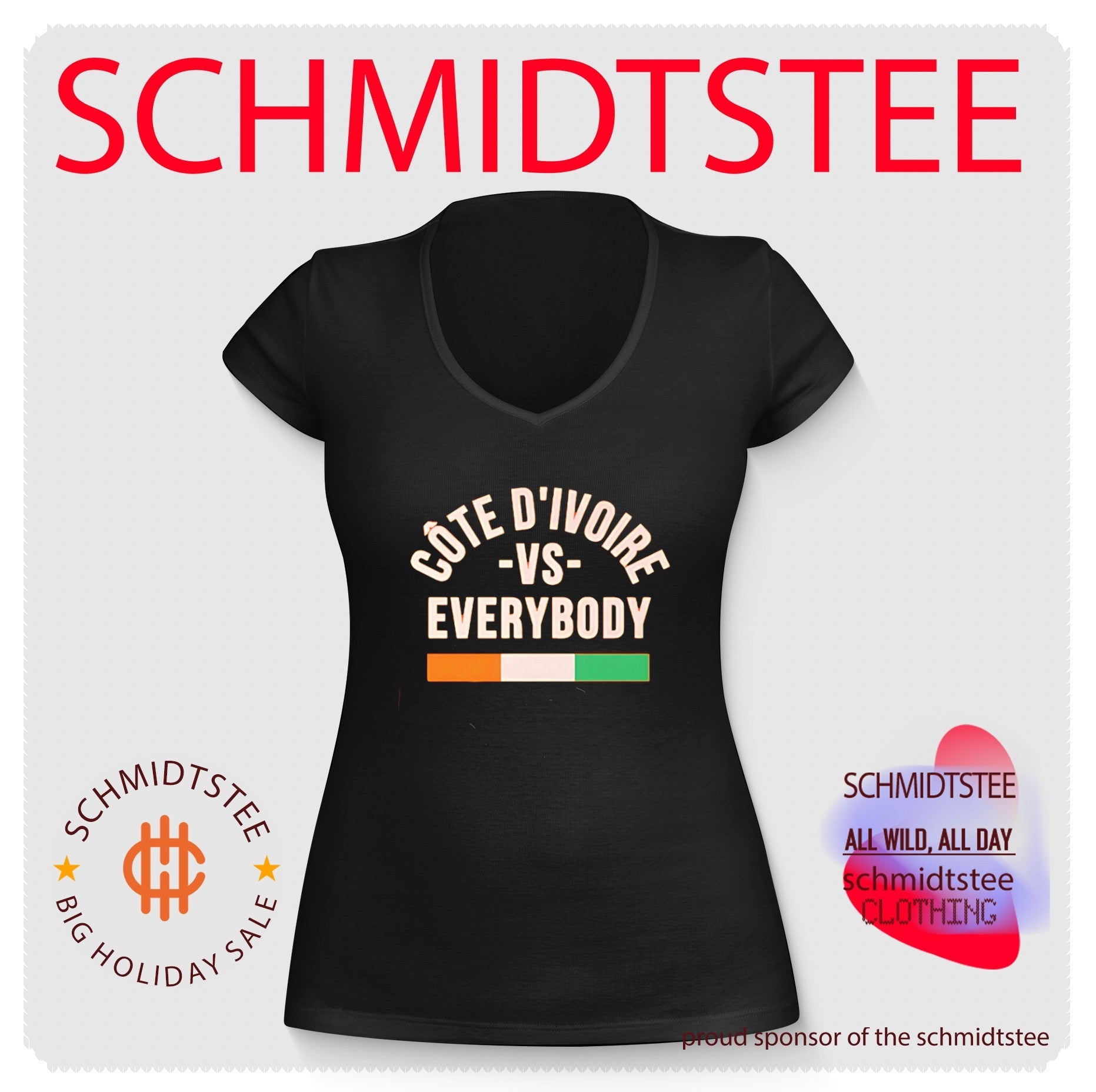 Cote d’Ivoire vs Everybody Ivory Coast shirt