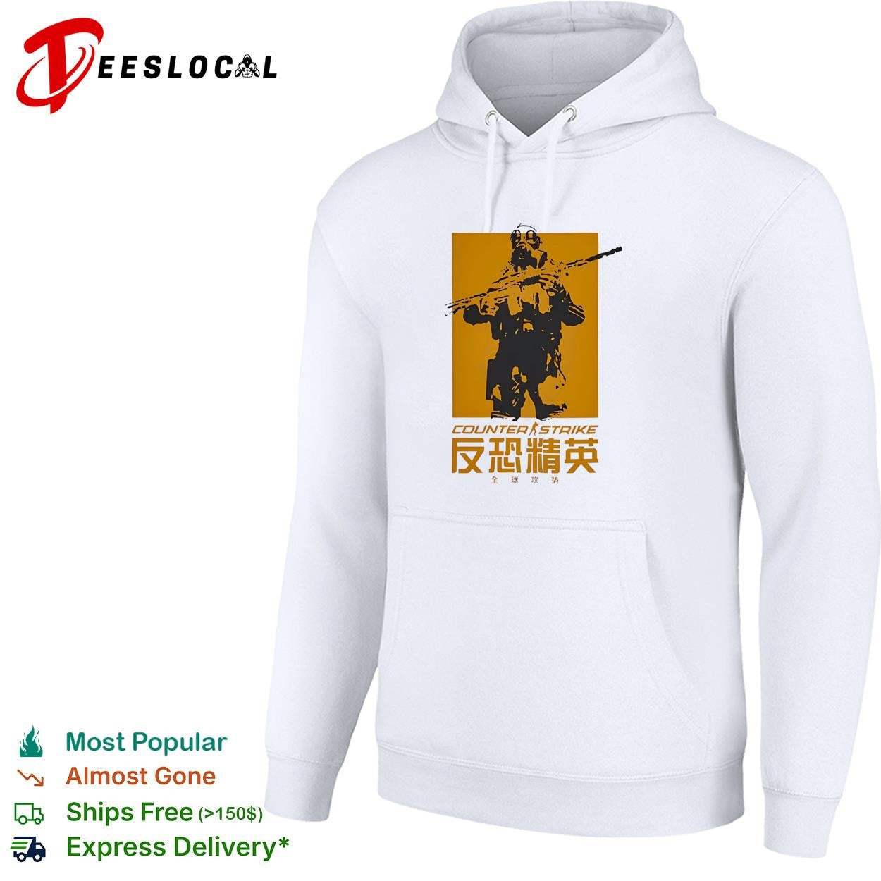 Counter Strike Global Offensive Tactical Shooter Game shirt