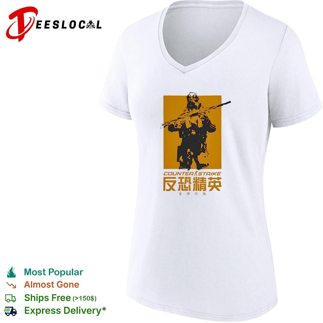 Counter Strike Global Offensive Tactical Shooter Game shirt