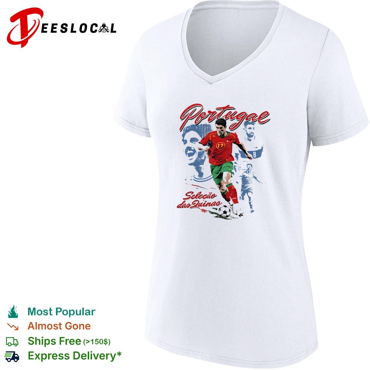 Cristiano Ronaldo Bruno Fernandes Portugal Selecao das Quinas shirt