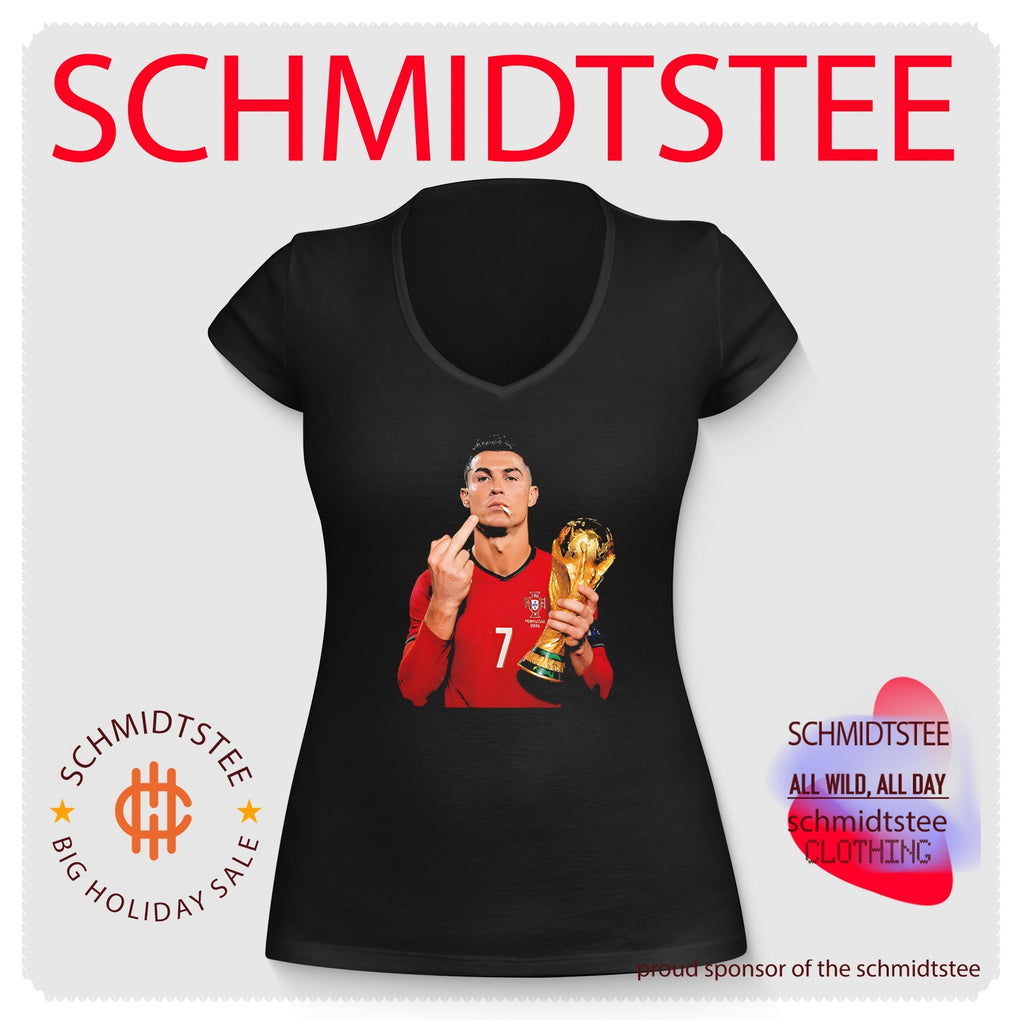 Cristiano Ronaldo middle finger shirt
