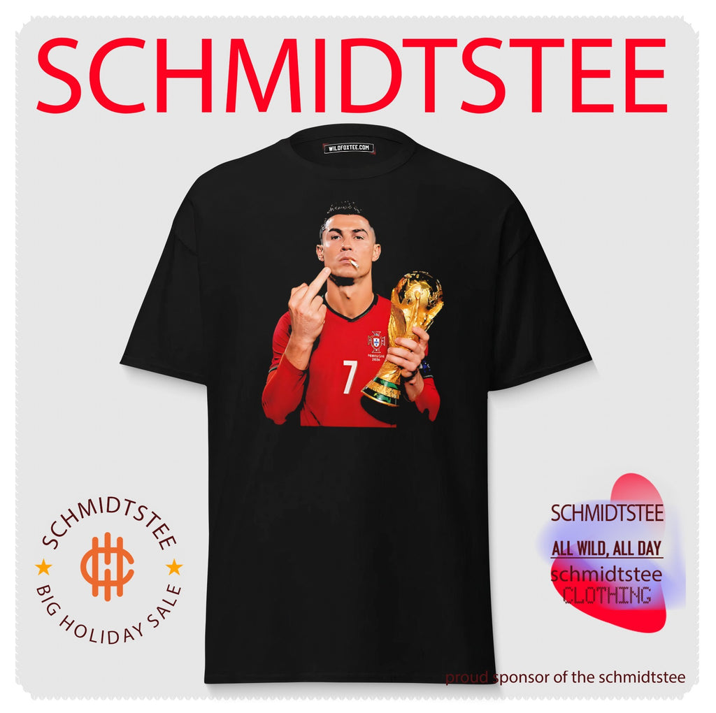 Cristiano Ronaldo middle finger shirt