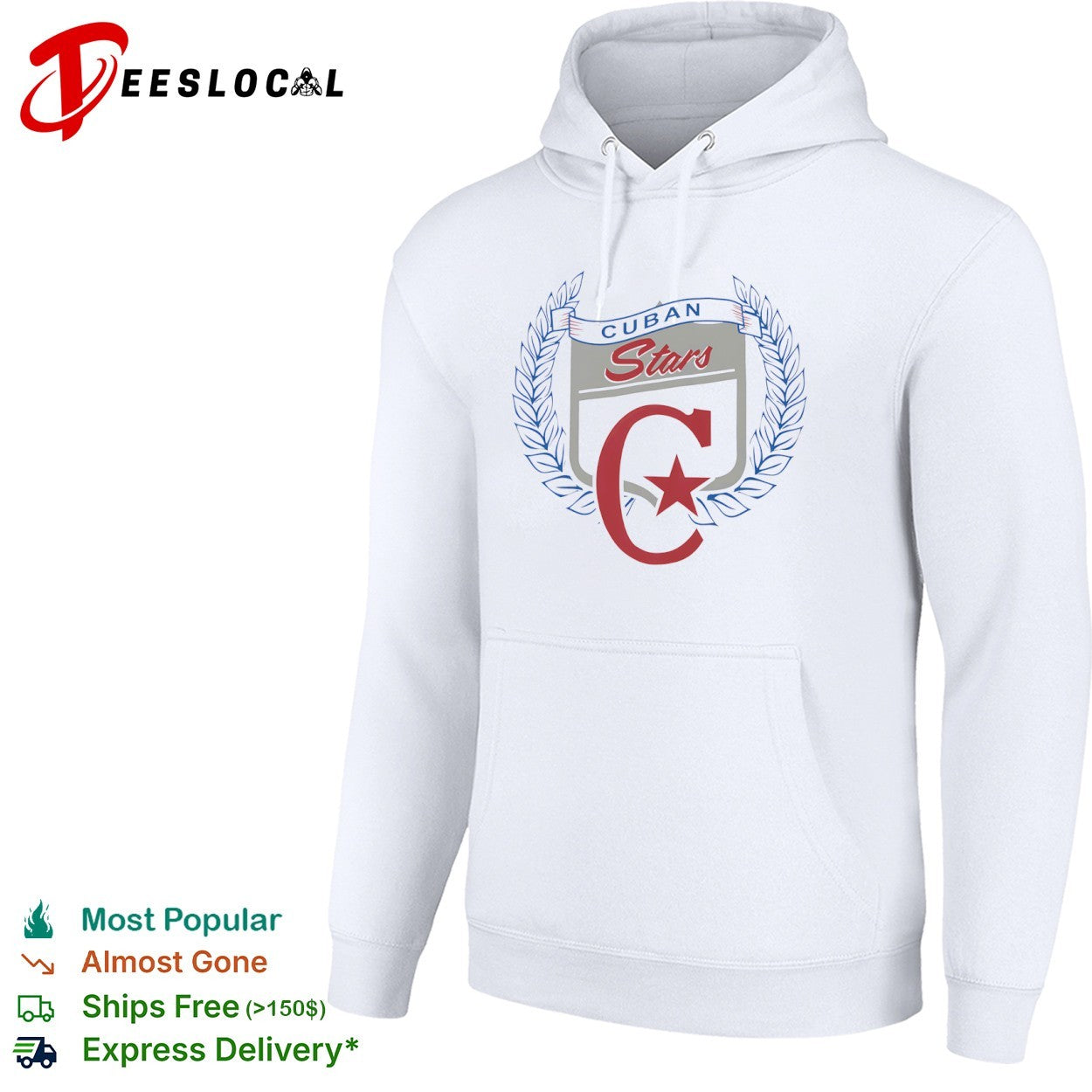 Cuban Stars star wreath shirt