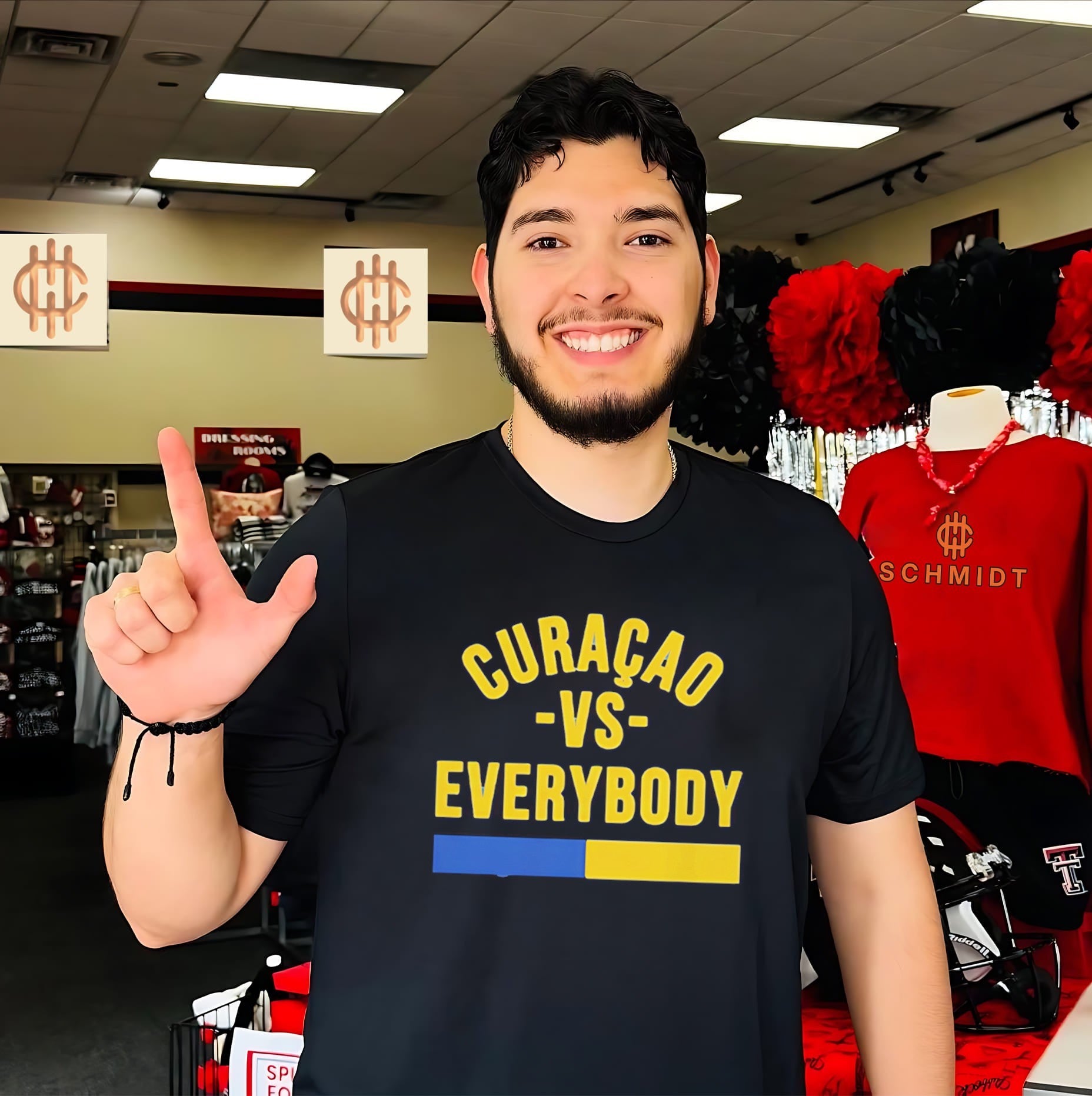 Curaçao vs Everybody Caribbean Island Pride shirt