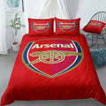 Current Arsenal Crest Bedding Set (Duvet Cover & Pillow Shams)