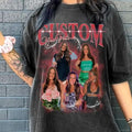 Custom Photo Bootleg Girlfriend 6 Face 90s Retro Vintage Shirt Shirt Face Boyfriend Valentine Custom Shirt T-Shirts