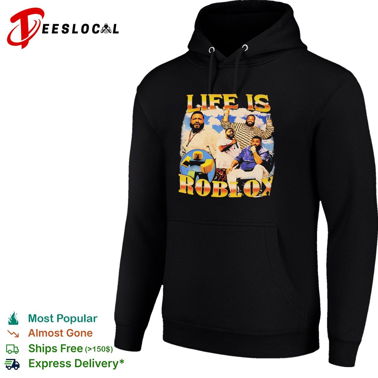 DJ Khaled Life is Roblox shirt