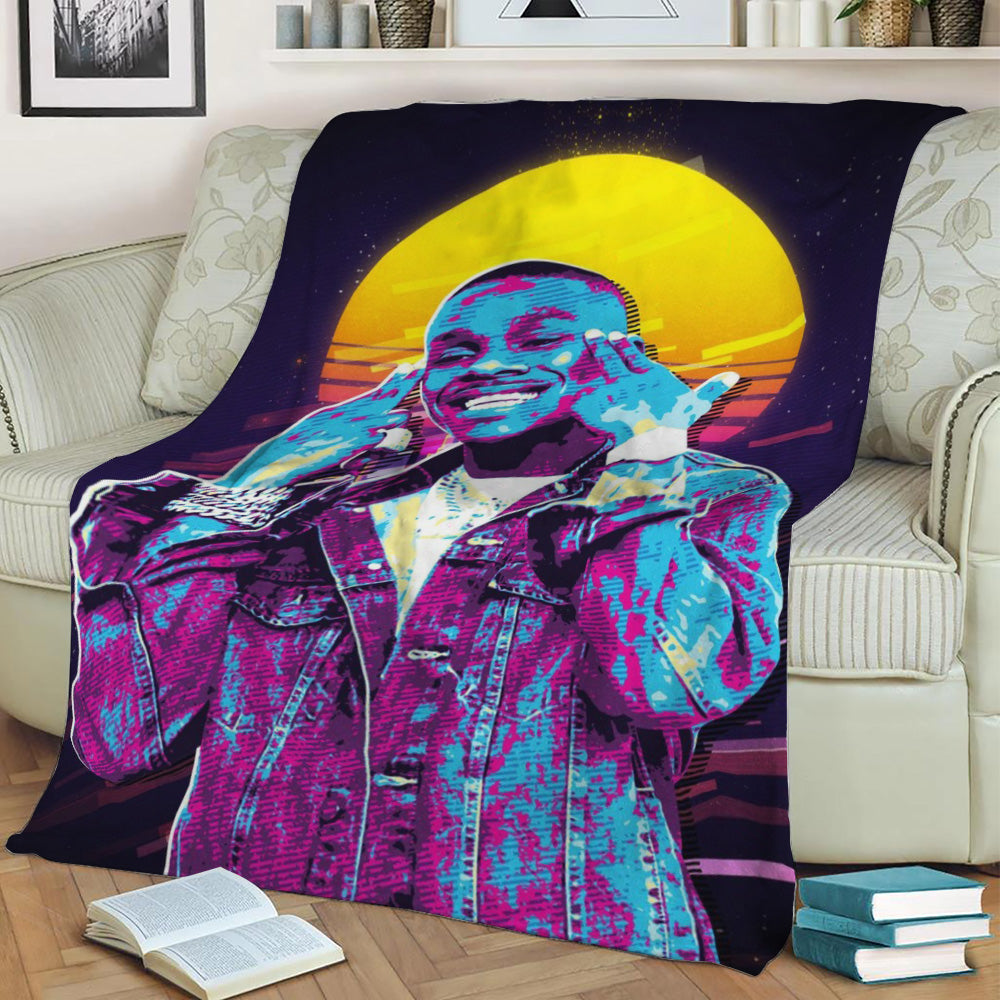 Dababy Fleece Throw Blanket