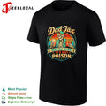 Dad Tax making sure it is not poison skeleton fast food parody shirt