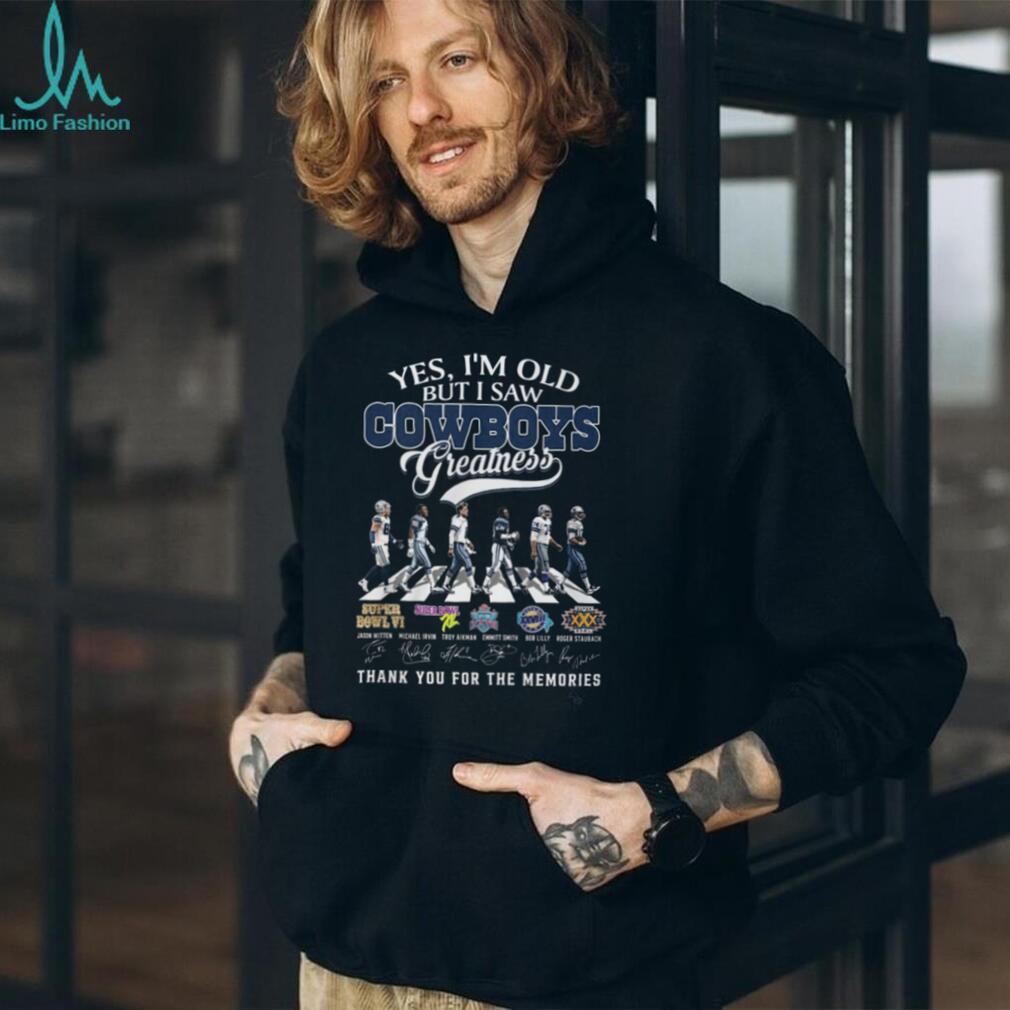 Dallas Cowboys Legends Abbey Road Greatness Vintage Shirt