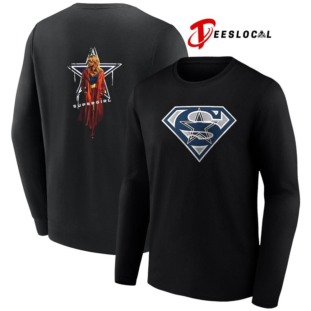 Dallas Cowboys x Supergirl graphic shirt