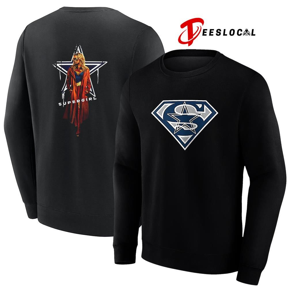 Dallas Cowboys x Supergirl graphic shirt