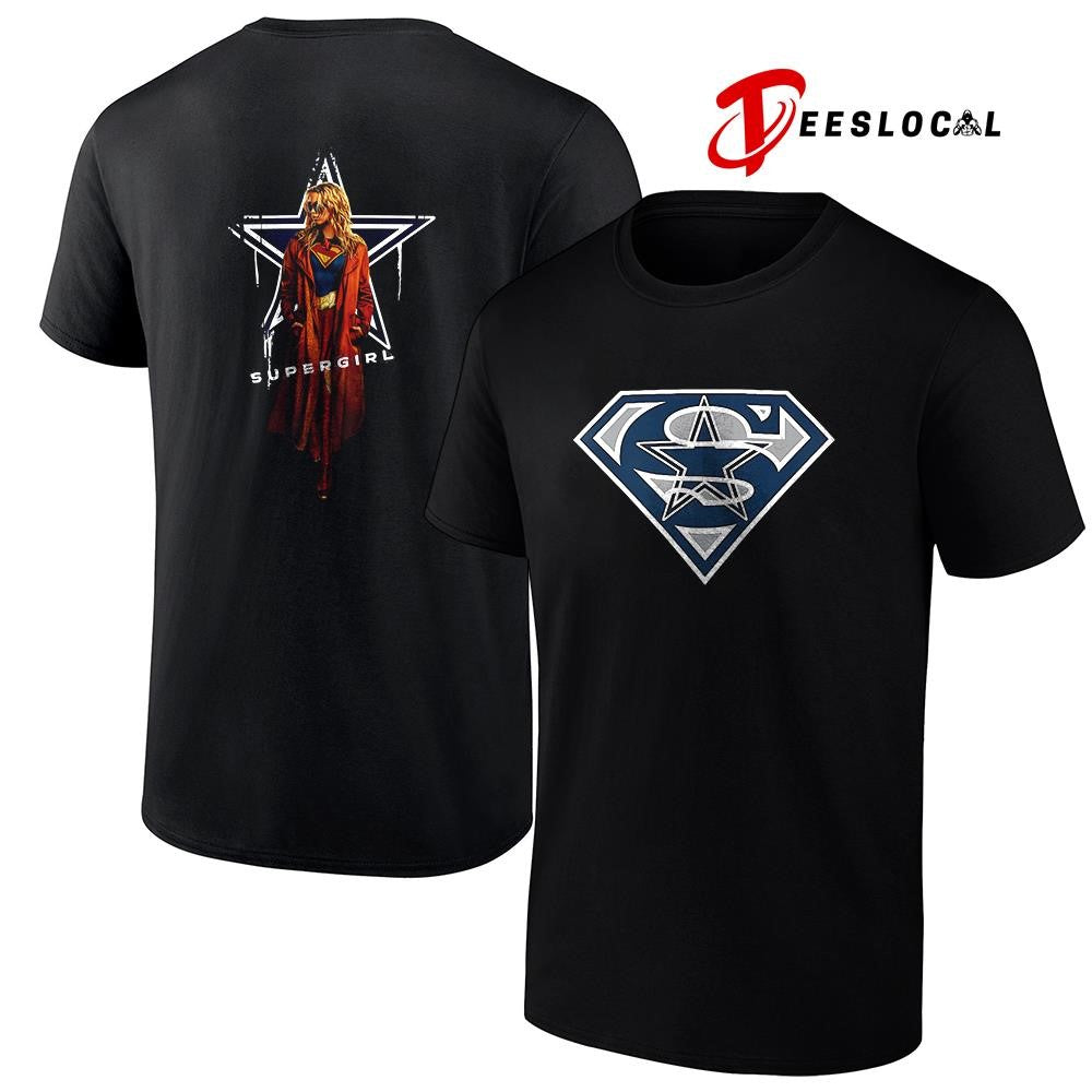 Dallas Cowboys x Supergirl graphic shirt