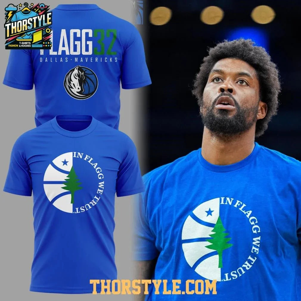Dallas Mavericks Flagg 32 In Flagg We Trust Shirt