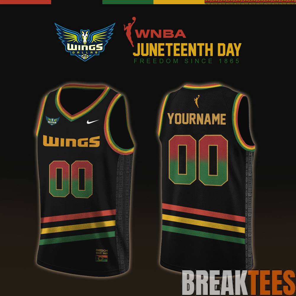 Dallas Wings 2026 WNBA x Juneteenth Day Basketball Jersey