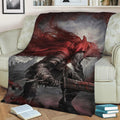 Dark Souls III Fleece Throw Blanket