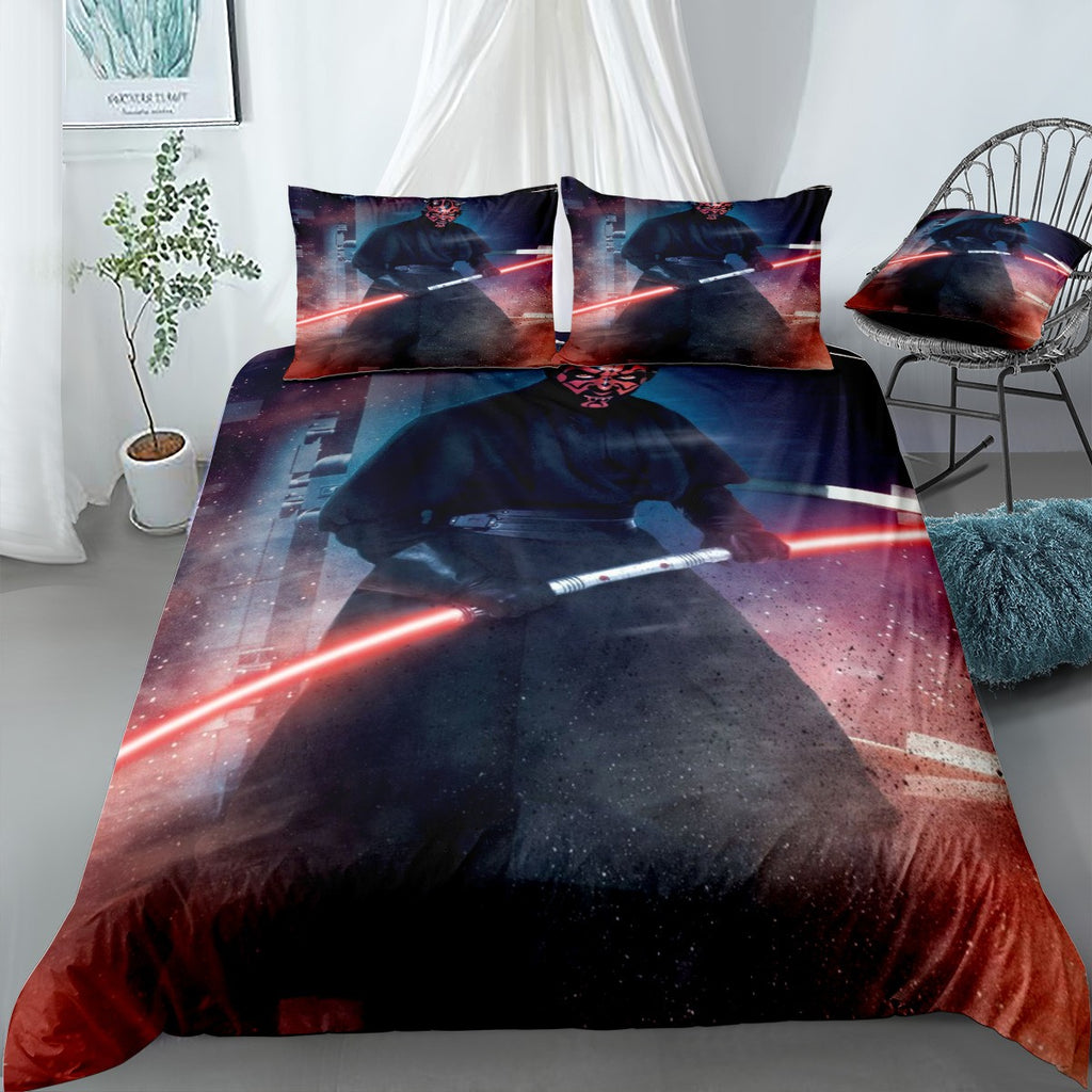 Darth Maul Bedding Set (Duvet Cover & Pillow Shams)