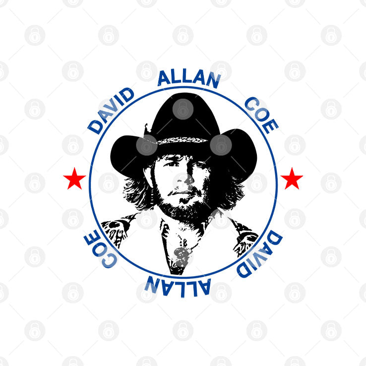 David Allan Coe DAC 18 X-Rated Hits Outlaw Country Music T Shirt