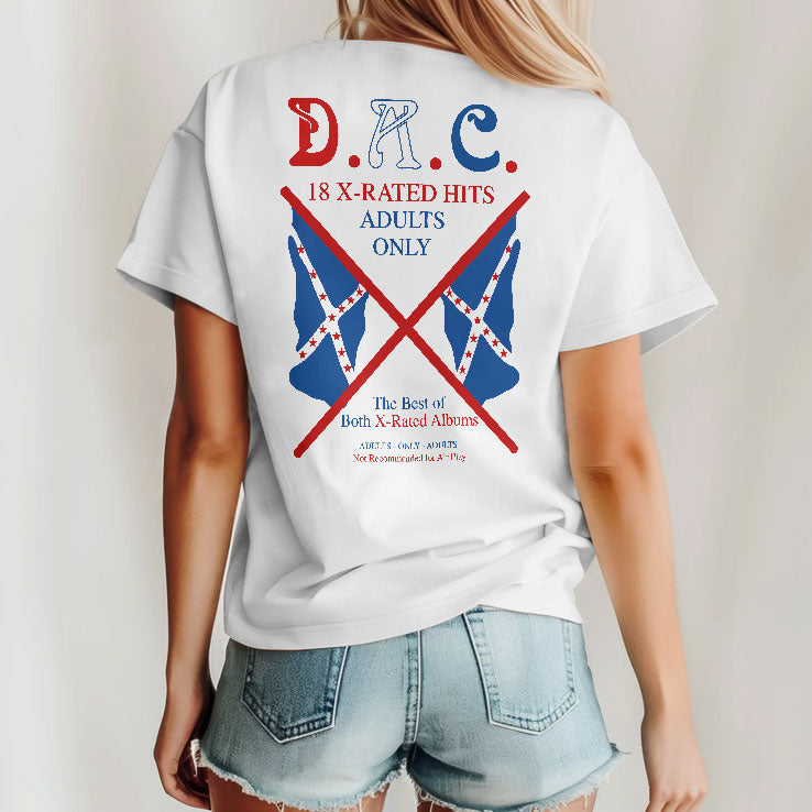 David Allan Coe DAC 18 X-Rated Hits Outlaw Country Music T Shirt