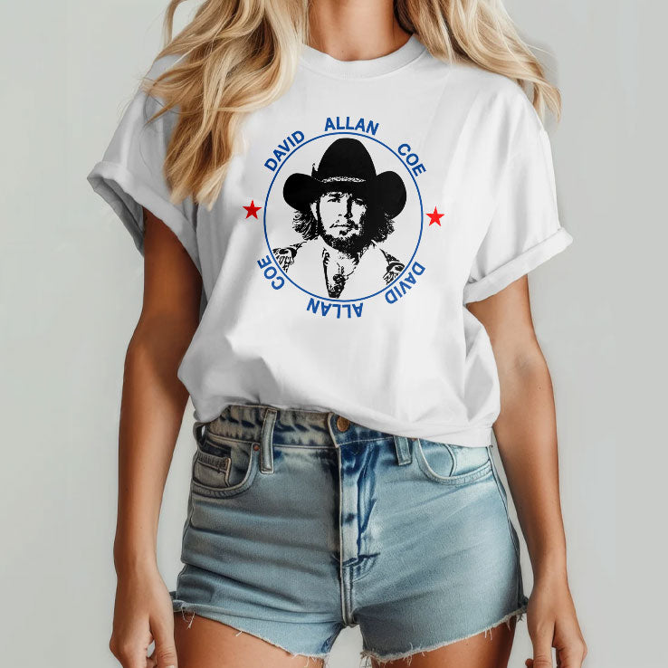 David Allan Coe DAC 18 X-Rated Hits Outlaw Country Music T Shirt