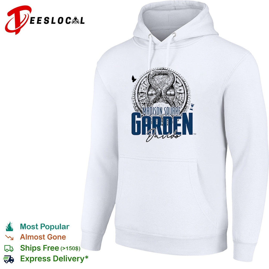 Davido Madison Square Garden Hourglass Diamond Ring shirt