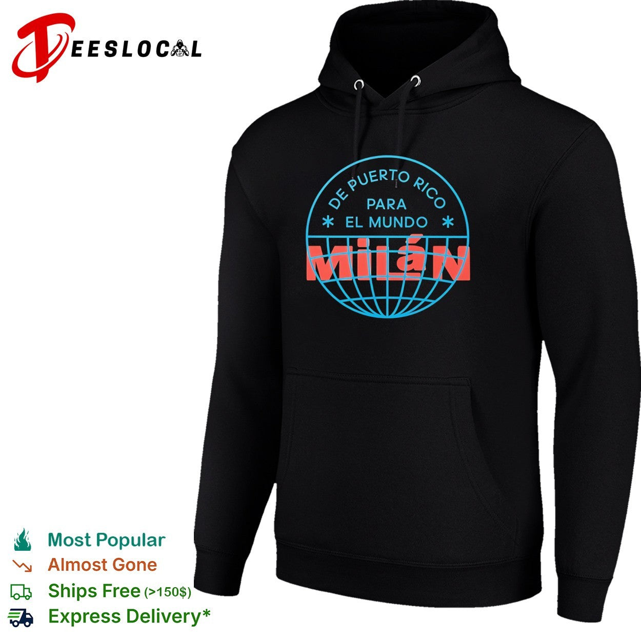 De Puerto Rico Para El Mundo Milán Shirt De Puerto Rico Para El Mundo Milan Shirt